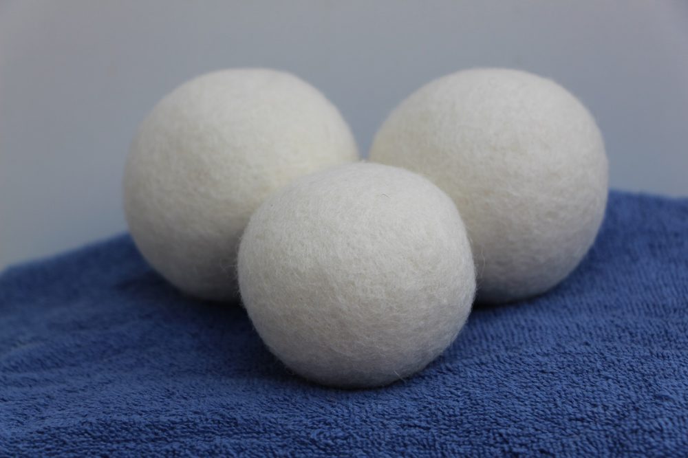 3 balles de séchage