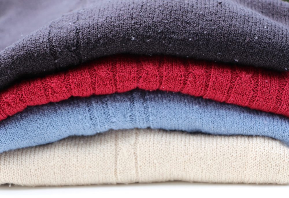 Pile de 4 chandails en acrylique